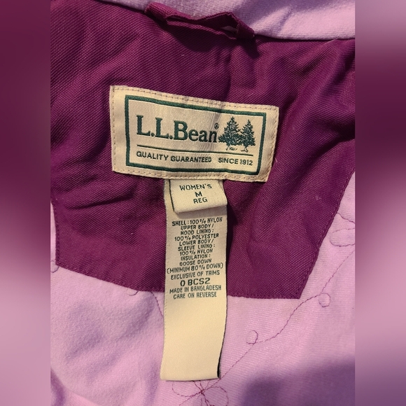 LL Bean womens coat M - Picture 3 of 11